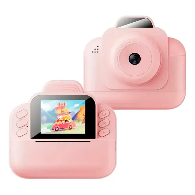 Camara Instantanea para niños ROSA