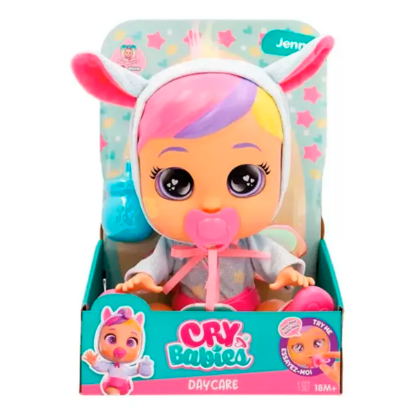 Muñeca Cry Babies Day Care Dreamy/Jenna 32cm