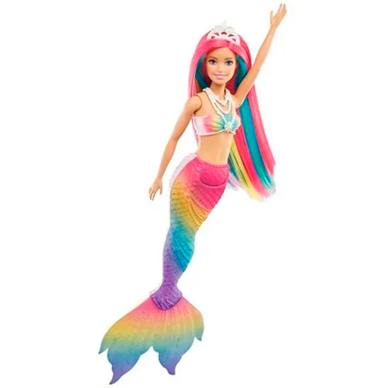 Barbie Dreamtopia Sirena Arcoíris Mágico Mattel