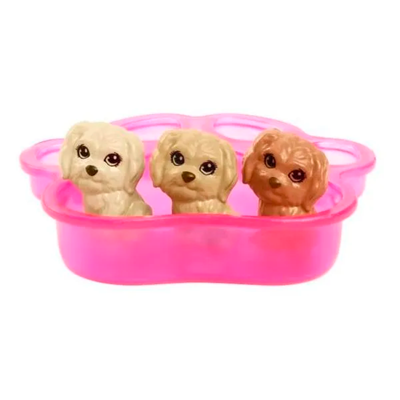 Muñeca Barbie Mascotas Perritos Magicos