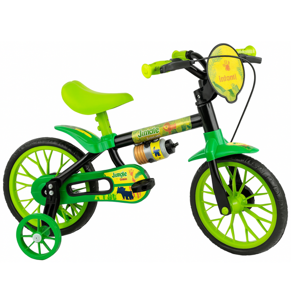 Bicicleta R12 Infanti PT/VD 3501