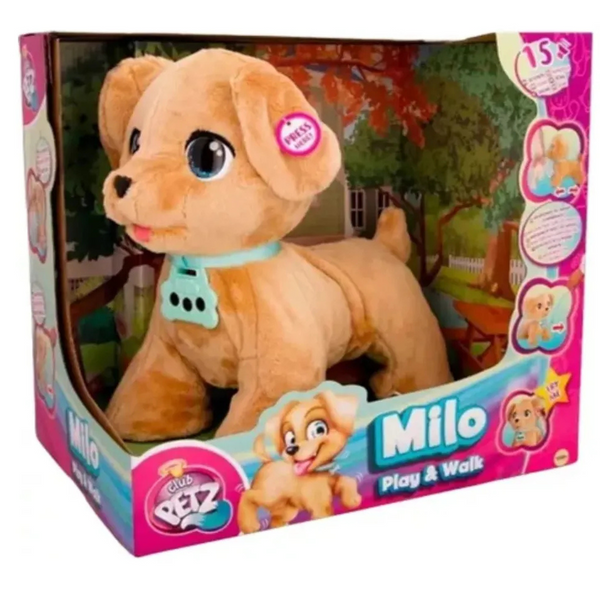 Perrito de peluche que juega y camina!