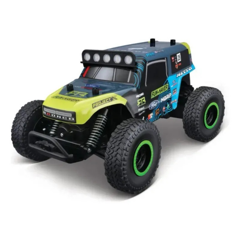 Maisto Ford Bronco R Buggy a Radio Control Negro/Verde 81605