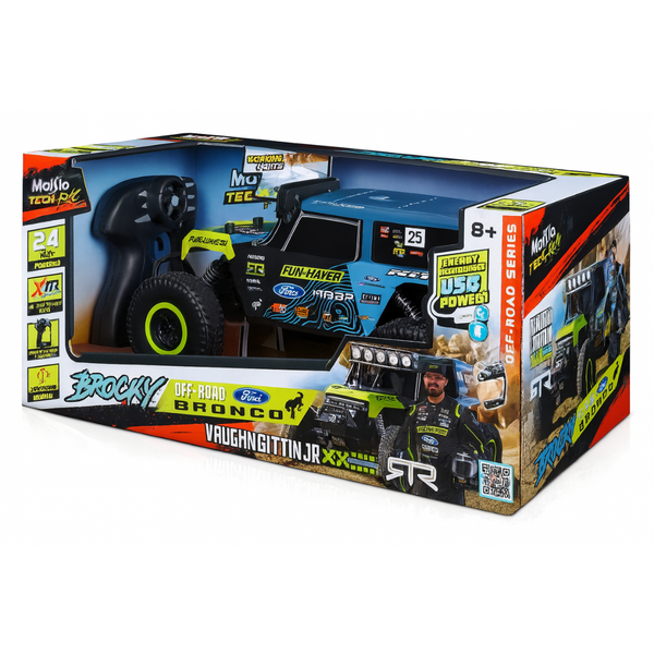 Maisto Ford Bronco R Buggy a Radio Control Negro/Verde 81605