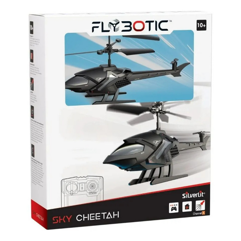 Helicóptero R/c Flybotic Sky Cheetah 84718 Silverlit