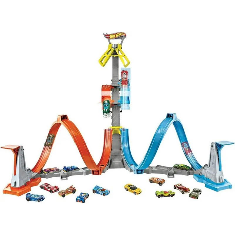 Hot Wheels Juego De Pistas Bucle Y Lanzamiento Grw39 Mattel