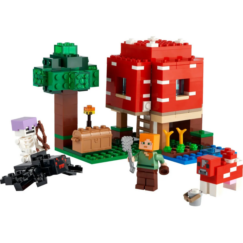 Lego Minecraft La Casa-champiñón 21179