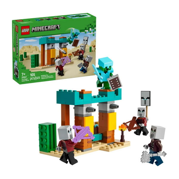 LEGO Minecraft La Patrulla del Desierto de los Maldeanos 21267