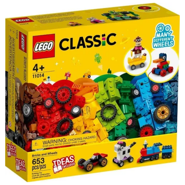 Lego Classic Ladrillos Y Ruedas 11014