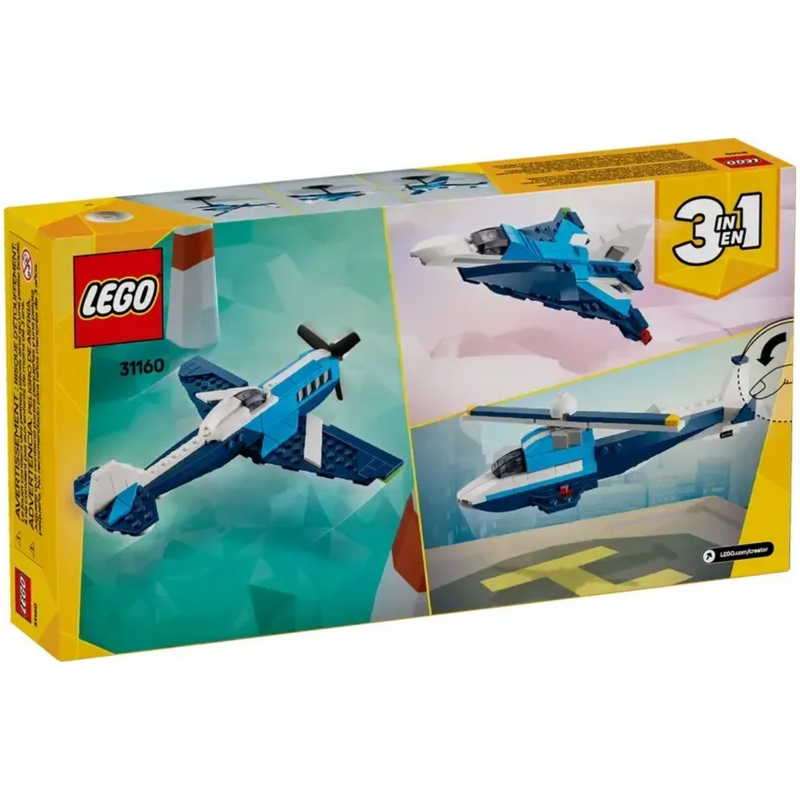 LEGO Creator Avion de Carreras 31160
