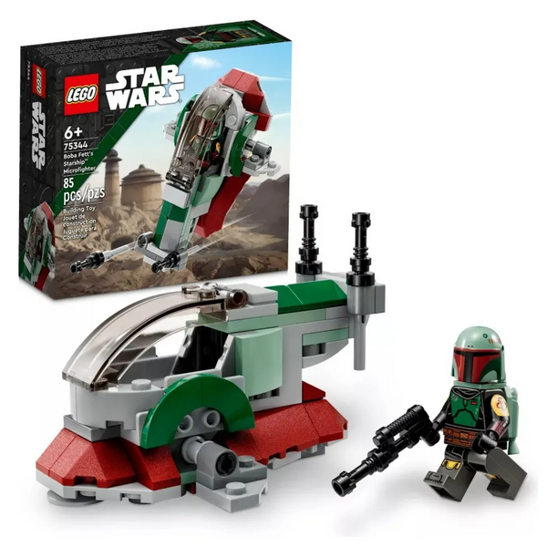Lego Star Wars Boba Fett's Starship Microfighter Set 75344