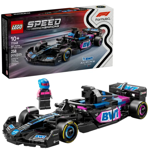 LEGO Speed Champions Coche de Carreras BWT Alpine F1 77248